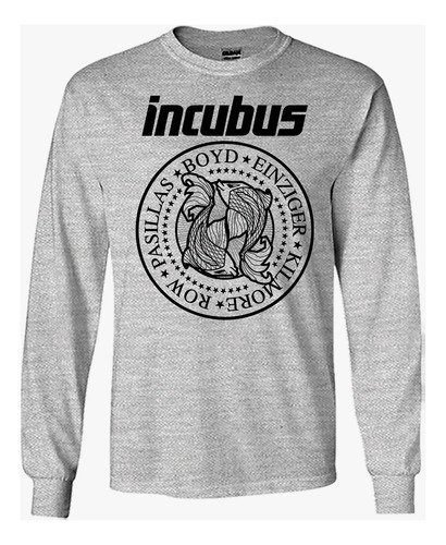 Incubus Playera Manga Larga D03