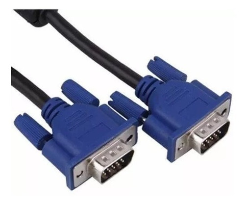 Cable Vga A Vga Macho 1.5 Metros Blindado Proyector Pc Lap