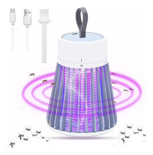 Abajour Mata Mosquitos Led Usb Insetos E Pernilongos