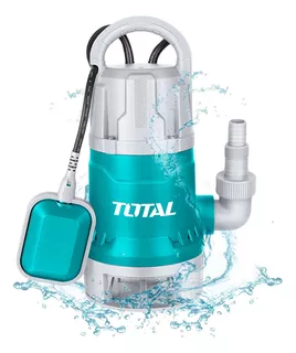 Bomba Sumergible Total Para Agua/pozos 750w Drenaje Color Turquesa