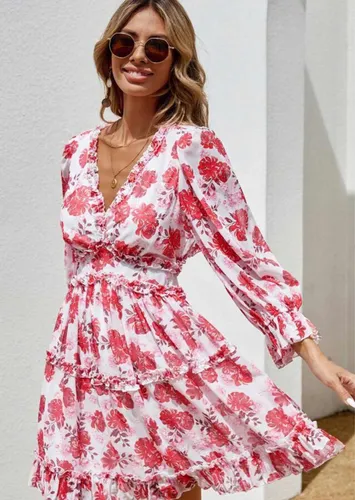 Vestidos circulares online floreados