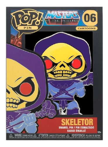 Libro - Funko Pop! Pin: Master Of The Universe - Skeletor -