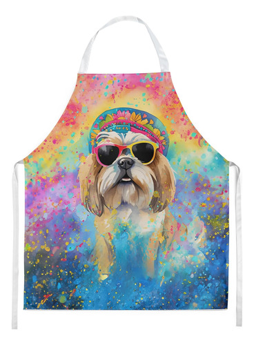 Dac2562apron Shih Tzu Hippie Dawg Apron Cooking Kitchen Serv