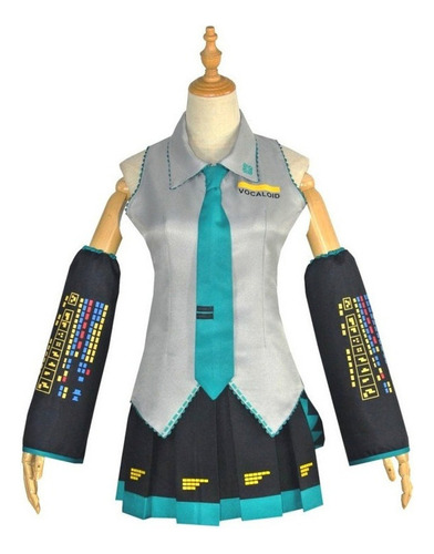 Official Traje De Hatsune Miku Disfraz De Cosplay De Miku