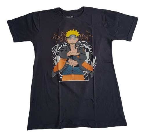Camiseta Unissex Naruto Kunai - Clube Comix Preta