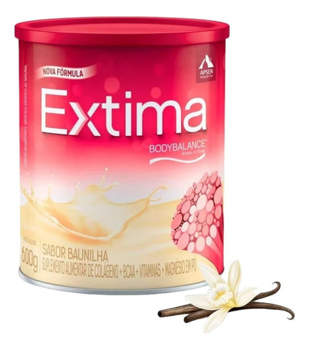 Kit 2 Latas Extima Colágeno Baunilha 600g