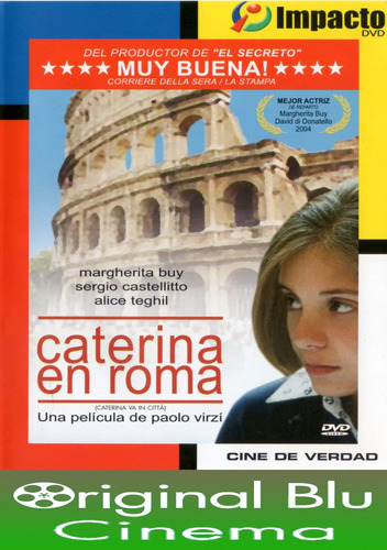 Caterina En Roma - Dir. Paolo Virzi - Dvd Original - Almagro