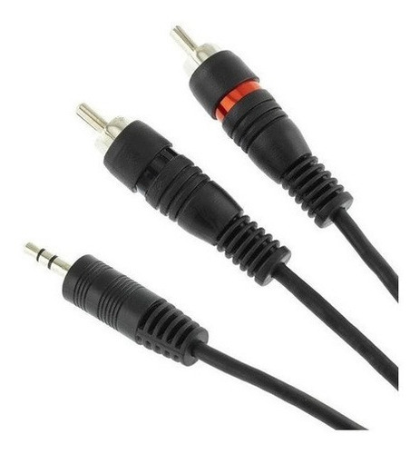 Cable Mp3 Dual Rca Largo Ds-18 1,80 Metros 6ft Audio