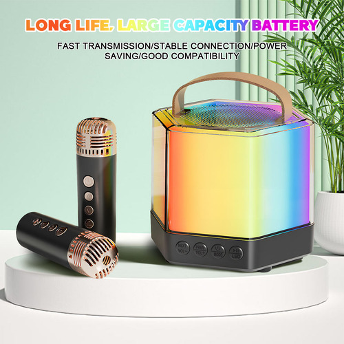 Mini Karaoke Machine Karaoke Altavoz Portátil De Karaoke Con