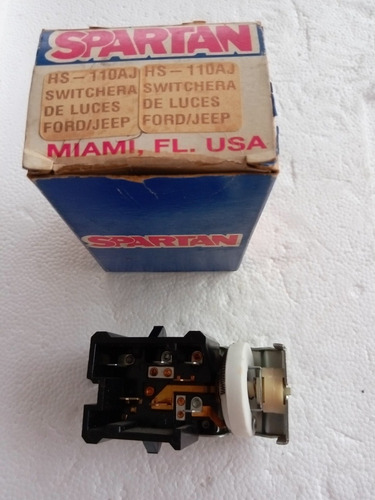 Imagen 9 de 10 de Switch Luces Ford Jeep 7 Pines (80-94) Spartan Hs-110aj
