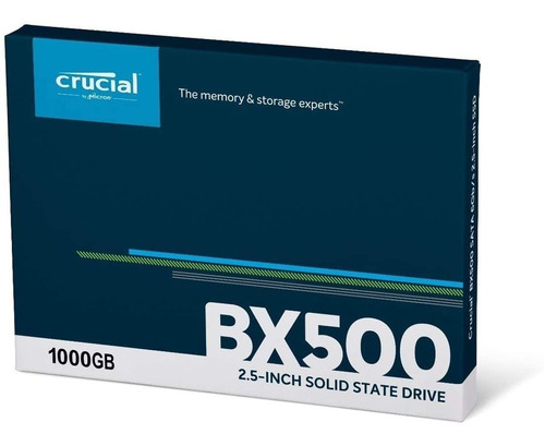 Disco Solido Crucial 960gb Bx500 Sata, 2.5 3 Años Garantía