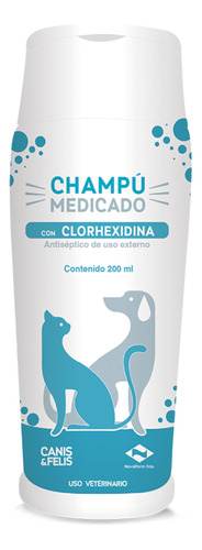 Champu - Shampoo Medicado Para Perros Y Gatos (200ml)