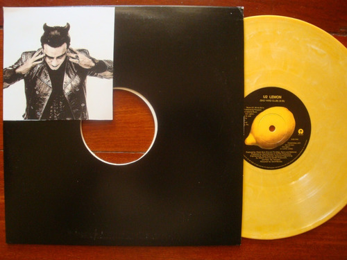 U2 Lemon 10  Vinilo Amarillo  Usa 93 Cx