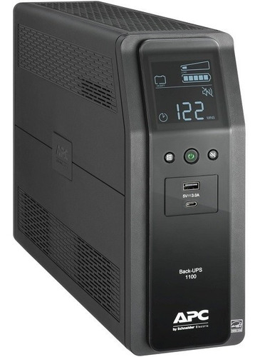 No Break Apc Br1100m2-lm 1100va 600w 120v 10 Contactos 2 /vc