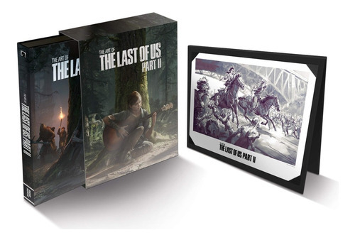 The Art Of The Last Of Us Part Ii Deluxe Edition, De Naughty Dog Naughty Dog. Editorial Dark Horse Comics,u.s., Tapa Dura En Inglés