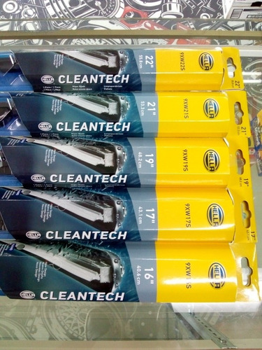 Cepillos Limpia Parabrisas Hella Cleantech Originales.