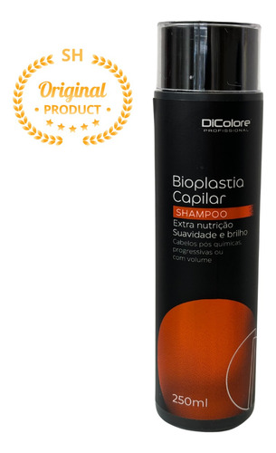 Kit Bioplastia Capilar Dicolore 2 Shampoo 2 Condicionador