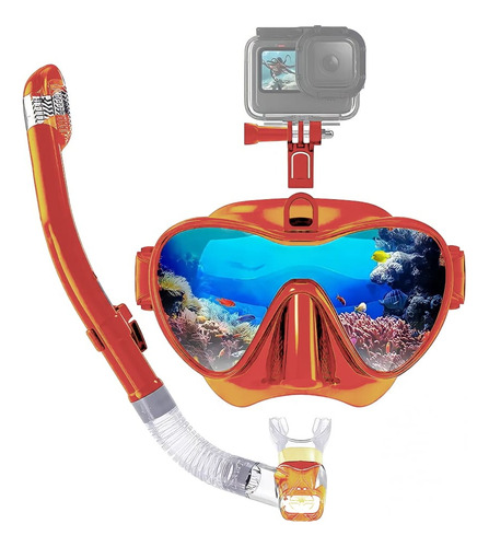 Kit De Mergulho Vision Dry Gopro Pro ( Seco ) - Laranja