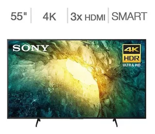 Sony 55 Class X75ch Series 4k Uhd Led Lcd Tv Android Smart