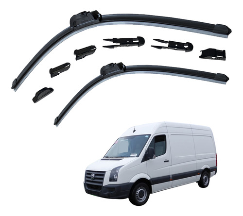 2 Plumas Limpiaparabrisas Reluvsa P/ Vw Crafter 2010