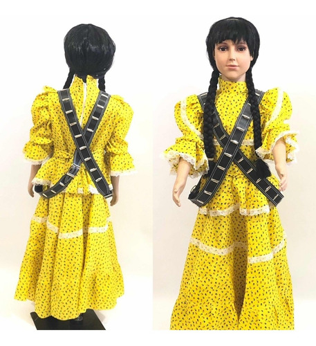 Vestido Amarillo Adelita Revolucionaria | Envío gratis Vestido Amarillo Adelita Revolucionaria | Envío gratis