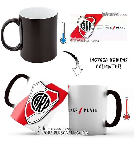 Mug Pocillo Mágico Club Atlético River Plate Fútbol  02