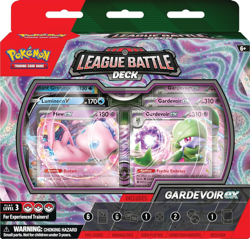 Cartas Pokemon League Battle Deck Gardevoir Ex Ingles Tcg