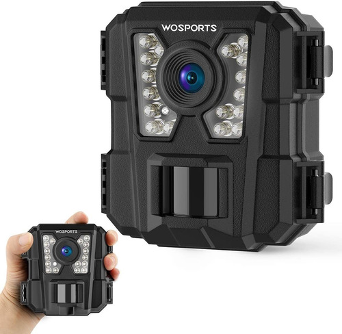 Wosports Mini Cámara De Cacería Trampa 1080p Impermeable