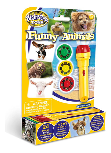 Brainstorma Juguetes Antorcha Y Proyector De Animales Divert