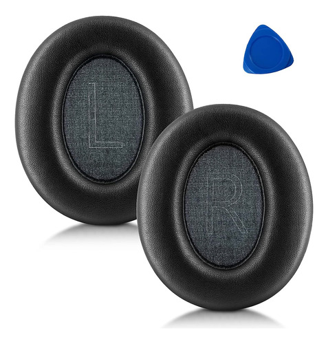 Almohadillas De Repuesto Para Anker Soundcore Q20, Negro