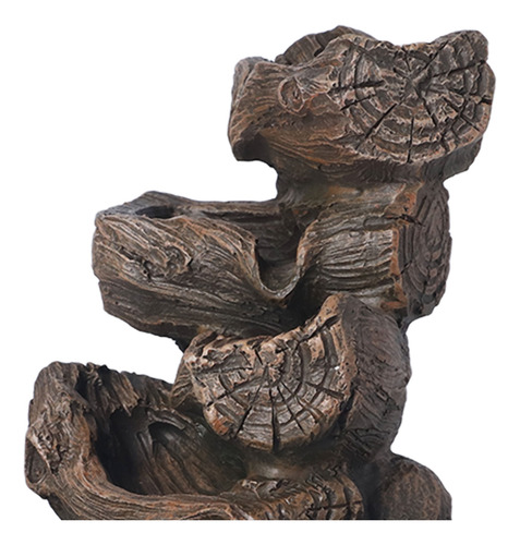 Tabletop Fountain Decoration Water Resin Cascading