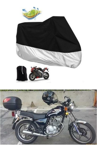 Cubierta Funda Xl 100%impermeable Suzuki Gn 125 250 Con Caja