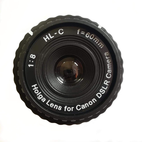 Lente Holga Hl-c 60mm F / 8 Para Camara Canon Dslr