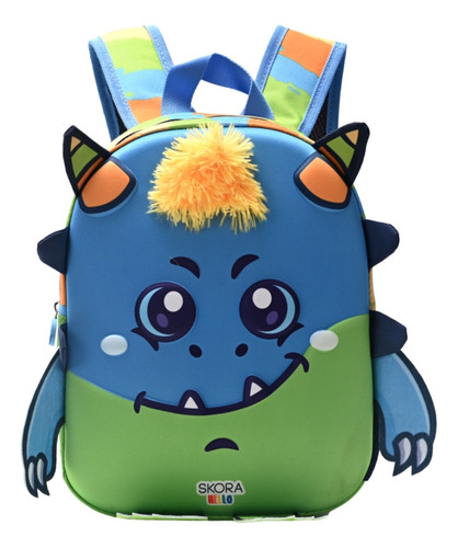 Mochila Jardin Monstruo 12 Pulgadas Skora Hello Kawaii