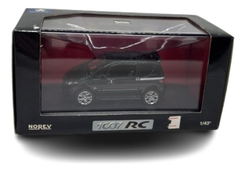 Peugeot 1007 Rc Escala 1/43 Norev Negro (Usado)