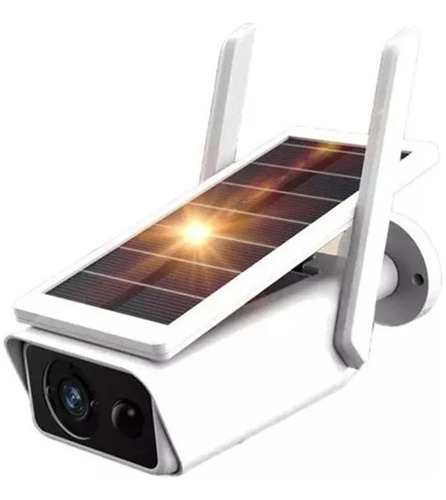Câmera De Segurança Full Hd 1080p Solar 