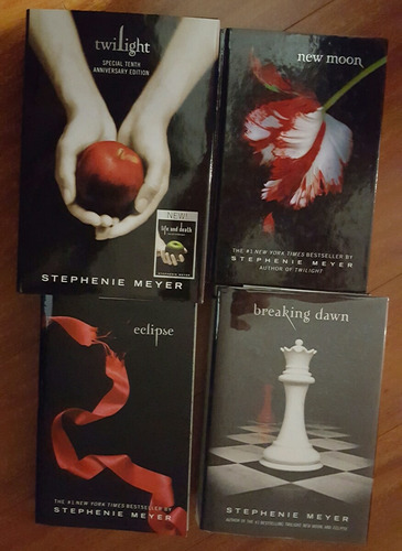 Libros Crepusculo Twilight De Stephenie Meyer Firmados