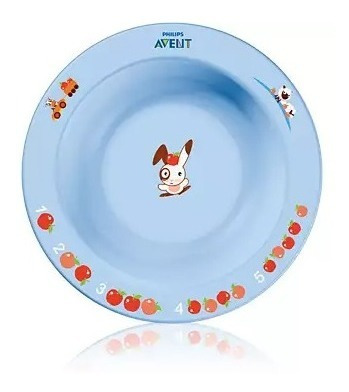 Plato Hondo Pequeño Infantil (6m+) Avent Scf706/01