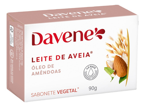Hidratante Leite De Aveia 400ml+ 4 Sabonetes Aveia Amendoas