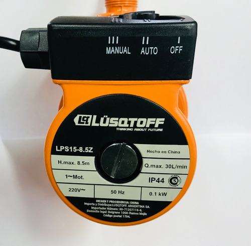 Imagen 2 de 10 de Bomba Calefon Elevadora Presion 2 Baños Agua Automatica