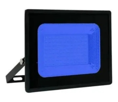 Refletor Holofote Luminária Led 10w Cor Azul Bivolt Smd