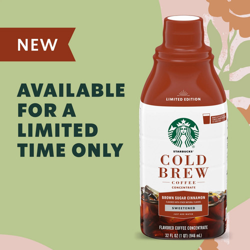 Starbucks Concentrado De Café Preparado En Frío, 32 Fl Oz