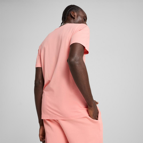 Playera Ess 2 Color Small Logo Tee Puma 1718 Rosa Hombre