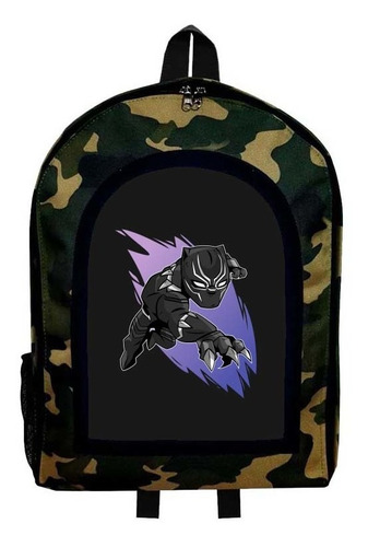 Mochila Camuflada Black Panther Nueva Colección Modelo 32