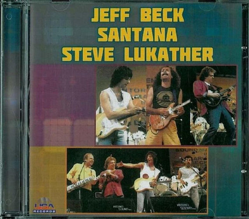 Cd Jeff Beck Santana Steve Lukather Live