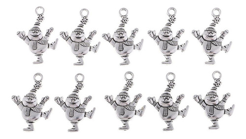 * 10 Piezas De Aleación Navidad Collar Colgantes Joyería Que