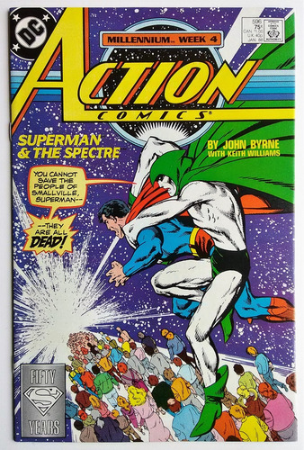 Action Comics 596 Dc 1988 Superman Spectre John Byrne