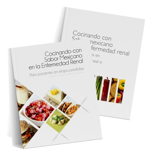 Recetarios Nutrición Renal Comida Mexicana Paquete 2 Libros