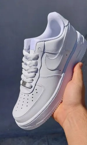 Tenis nike air best sale force one blancos