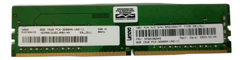 Memória Ram Ddr4 Hana 8gb 3200mhz Verde Desktop (Usado)